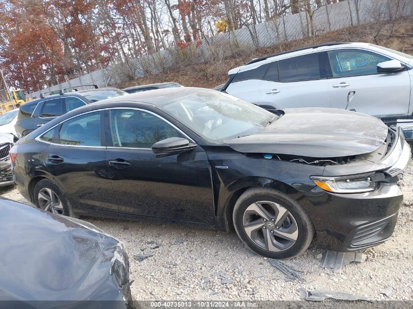 2019 Honda Insight Ex VIN: 19XZE4F50KE031746 Lot: 40735013