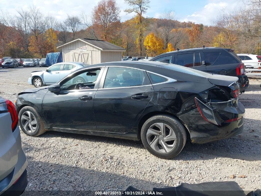 2019 Honda Insight Ex VIN: 19XZE4F50KE031746 Lot: 40735013