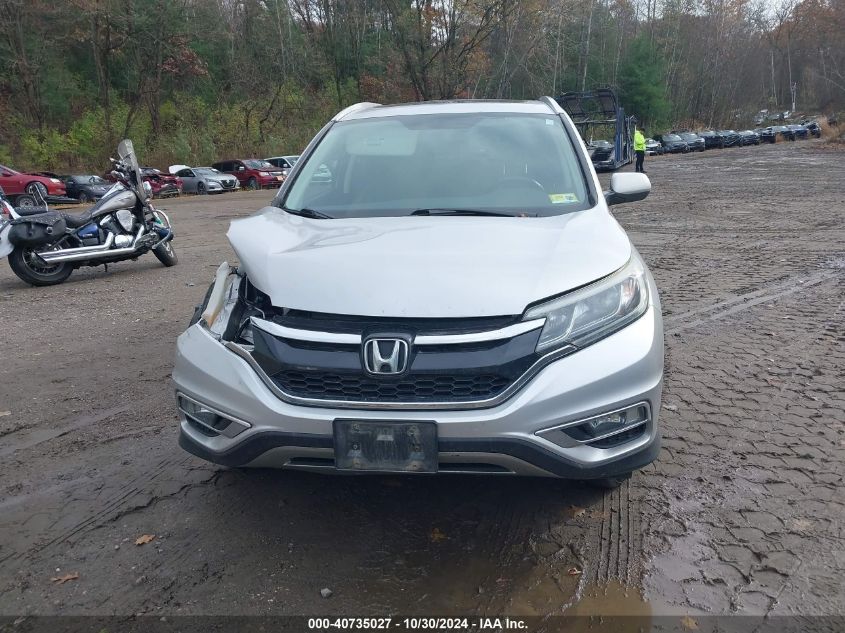 2016 Honda Cr-V Ex-L VIN: 5J6RM4H75GL033017 Lot: 40735027