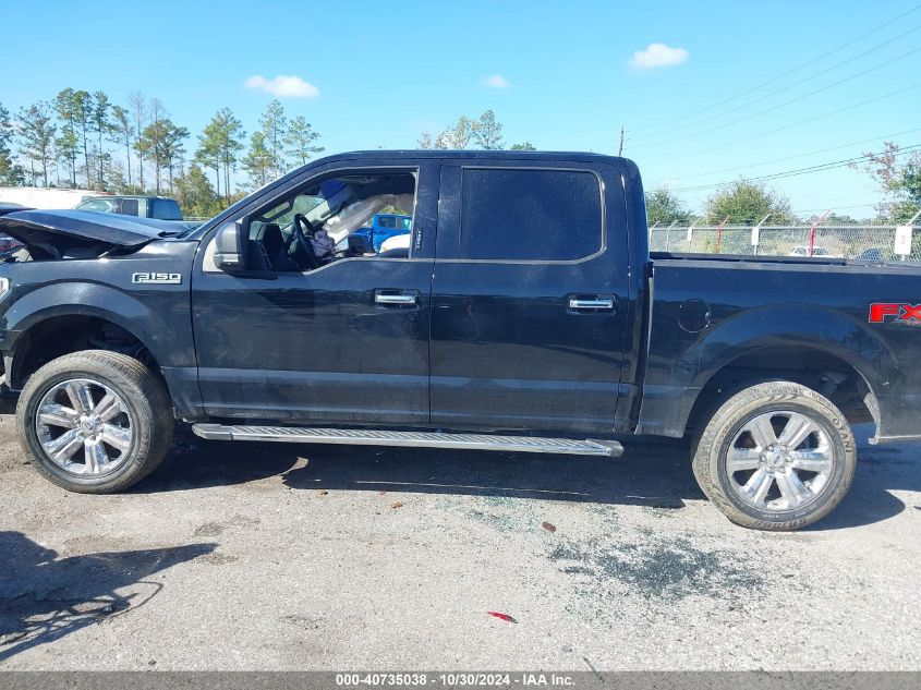 2018 Ford F-150 Xlt VIN: 1FTEW1EG2JFE59979 Lot: 40735038