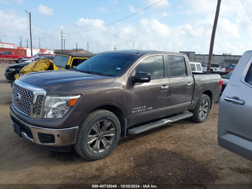 2018 Nissan Titan Sv VIN: 1N6AA1E64JN502421 Lot: 40735048