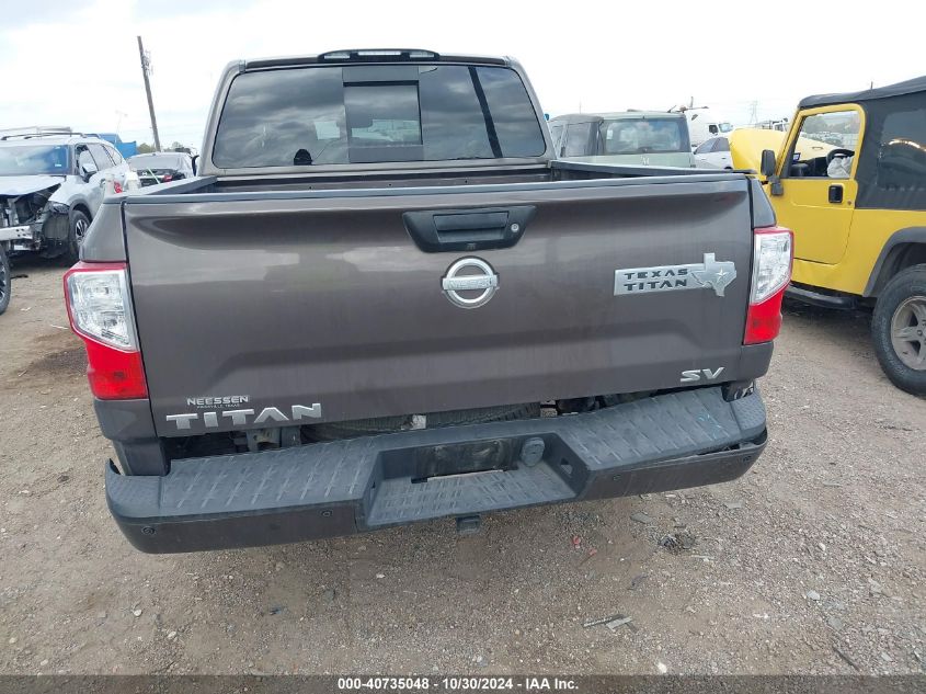 2018 Nissan Titan Sv VIN: 1N6AA1E64JN502421 Lot: 40735048