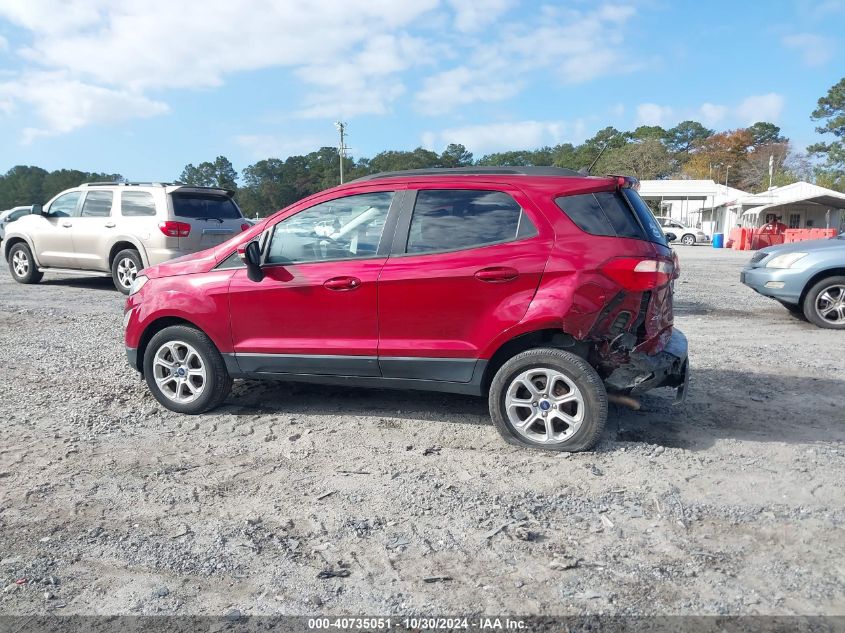 2021 Ford Ecosport Se VIN: MAJ6S3GL5MC397513 Lot: 40735051