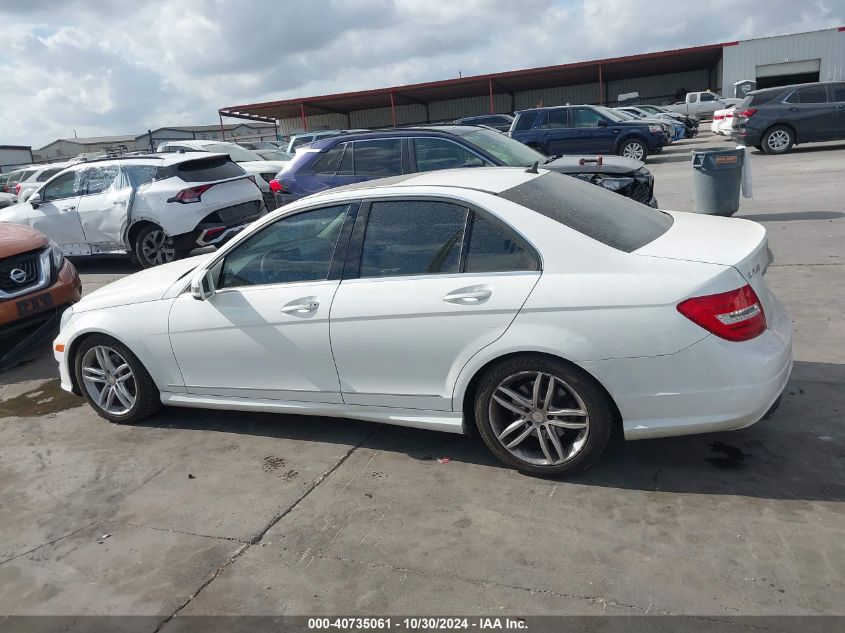 2014 Mercedes-Benz C 250 Luxury/Sport VIN: WDDGF4HB7ER309435 Lot: 40735061