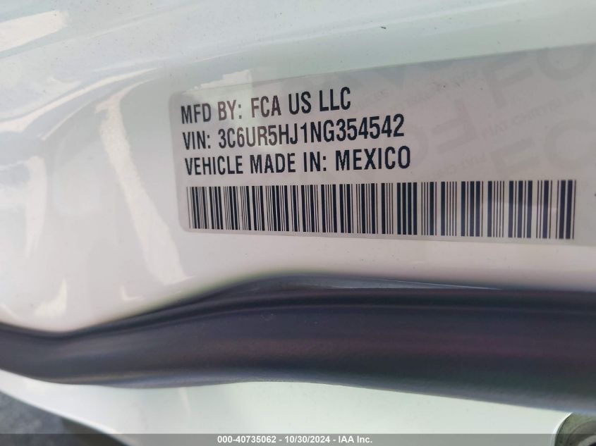 2020 Ram 3500 Chassis Tradesman/Slt/Laramie/Limited VIN: 3C7WRTCJ5LG238547 Lot: 40735062