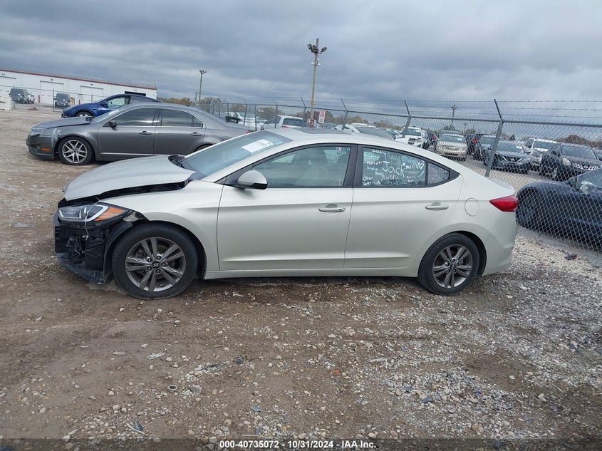VIN 5NPD84LF3JH222456 2018 HYUNDAI ELANTRA VALUE EDITION