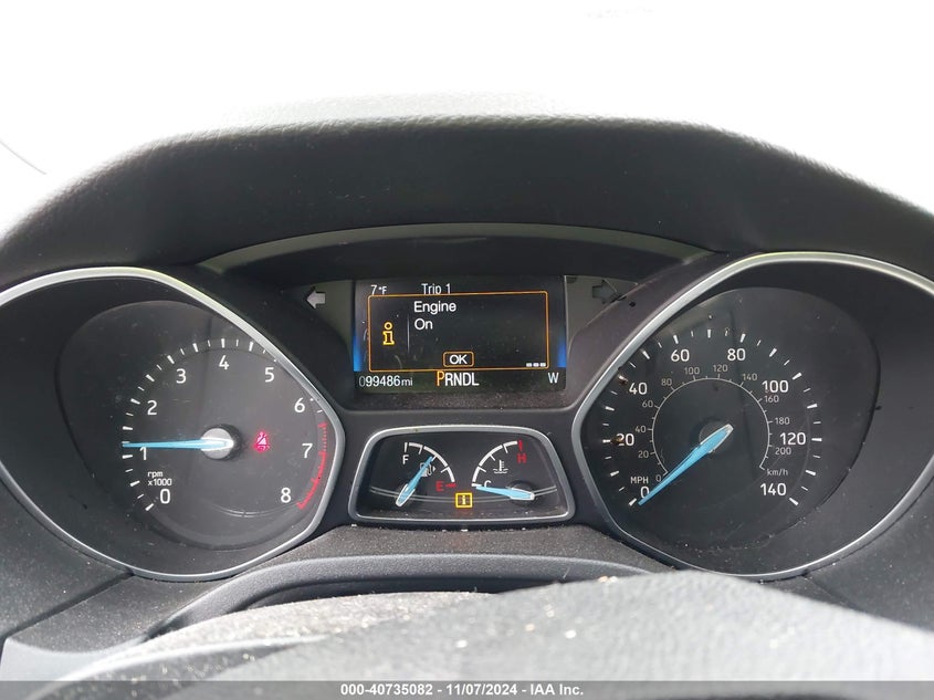 VIN 1FADP3F27JL262353 2018 FORD FOCUS SE
