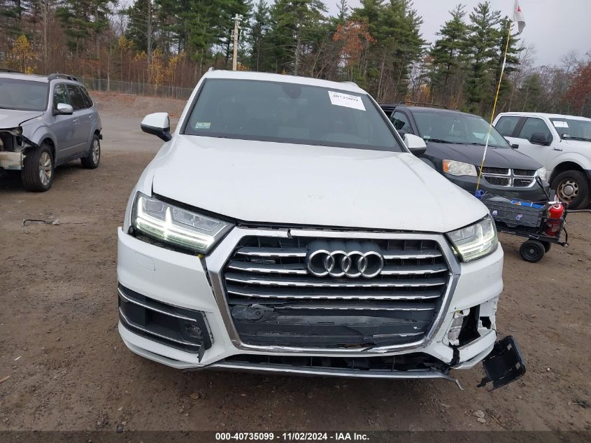 2018 Audi Q7 2.0T Premium VIN: WA1LHAF75JD001374 Lot: 40735099