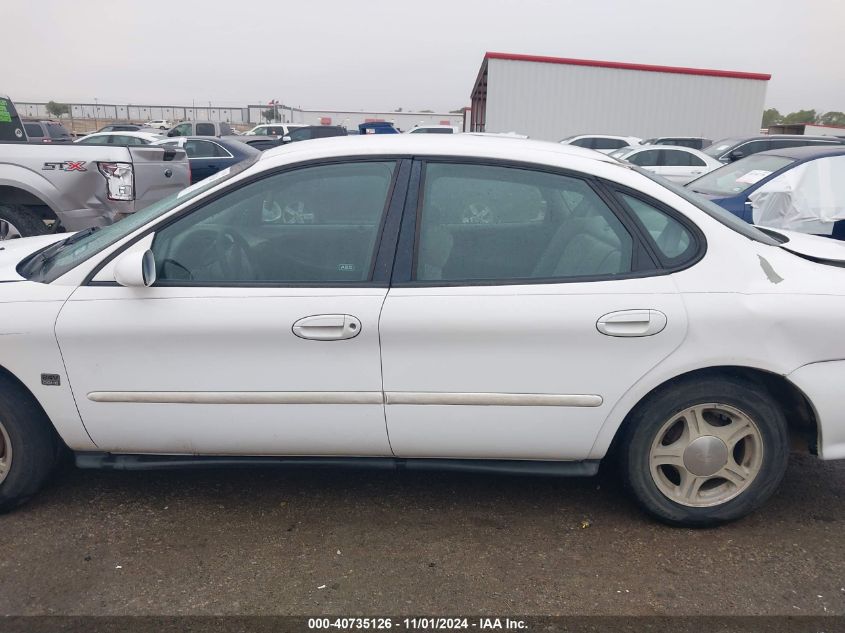 1999 Ford Taurus Se/Se-Ne VIN: 1FAFP53S8XA293432 Lot: 40735126