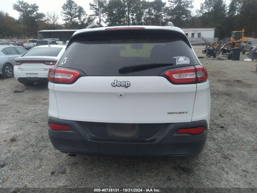 2017 JEEP CHEROKEE SPORT FWD - 1C4PJLAB8HW664035