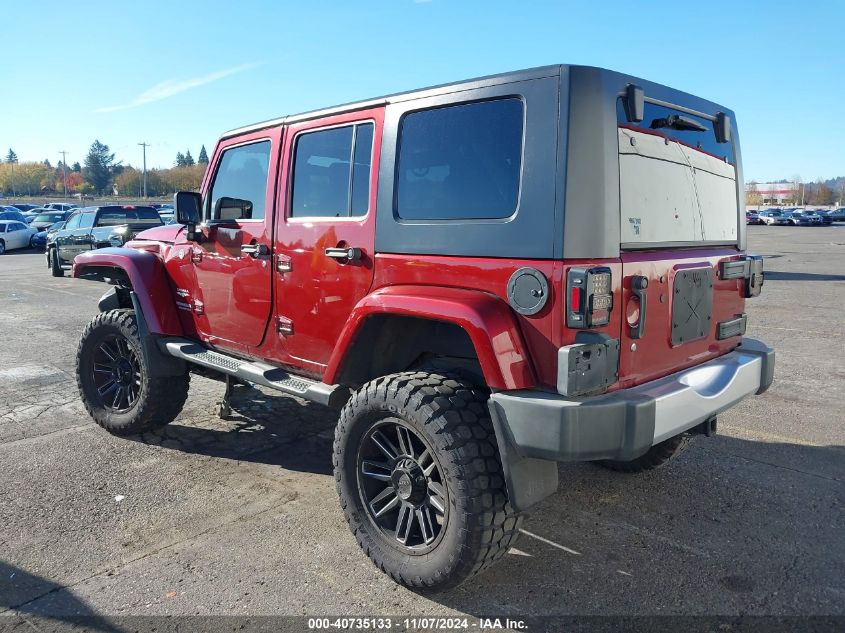 2008 Jeep Wrangler Unlimited Sahara VIN: 1J4GA59198L628762 Lot: 40735133