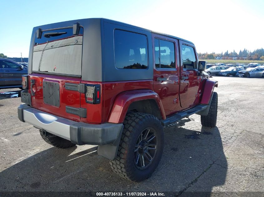 2008 Jeep Wrangler Unlimited Sahara VIN: 1J4GA59198L628762 Lot: 40735133