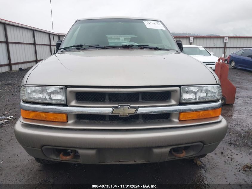 2002 Chevrolet Blazer Ls VIN: 1GNDT13W32K148379 Lot: 40735134