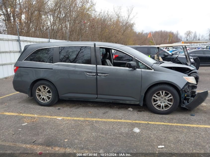 2012 Honda Odyssey Ex-L VIN: 5FNRL5H69CB050177 Lot: 40735165