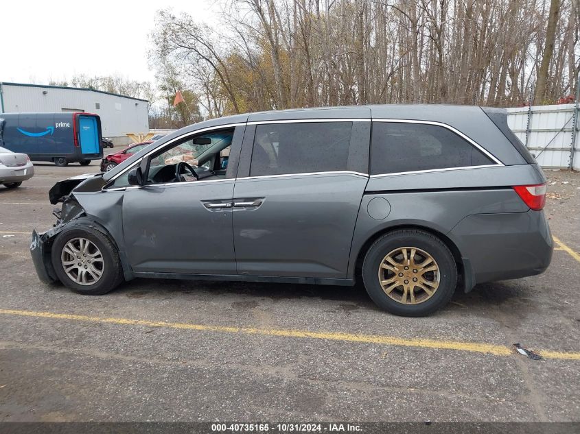 2012 Honda Odyssey Ex-L VIN: 5FNRL5H69CB050177 Lot: 40735165