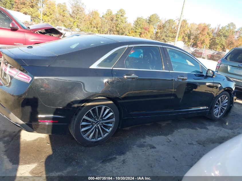 2017 Lincoln Mkz Select VIN: 3LN6L5C98HR664790 Lot: 40735184