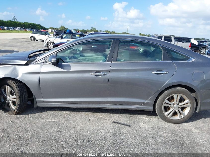 2019 Hyundai Sonata Sel VIN: 5NPE34AF6KH804672 Lot: 40735203