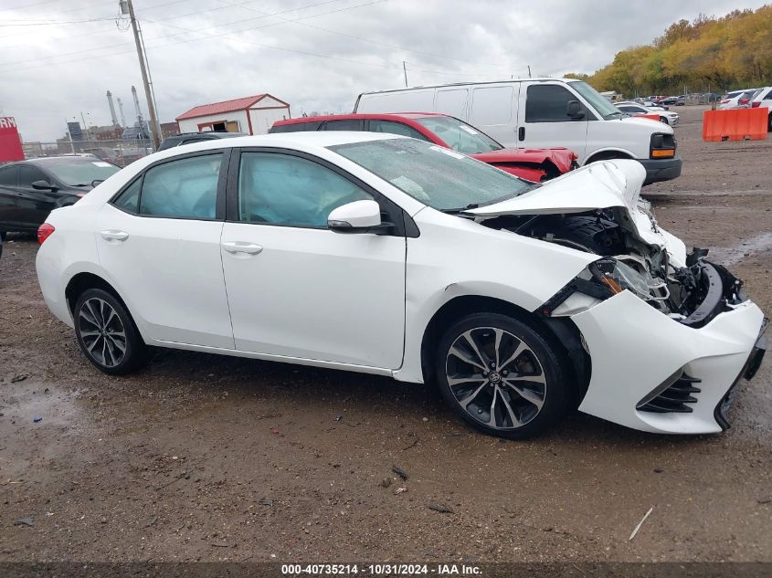 2017 Toyota Corolla Se VIN: 5YFBURHE3HP628055 Lot: 40735214