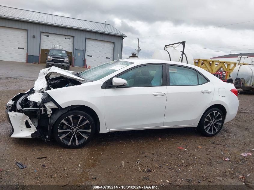 2017 Toyota Corolla Se VIN: 5YFBURHE3HP628055 Lot: 40735214