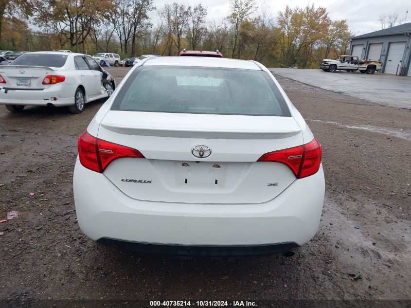 2017 Toyota Corolla Se VIN: 5YFBURHE3HP628055 Lot: 40735214