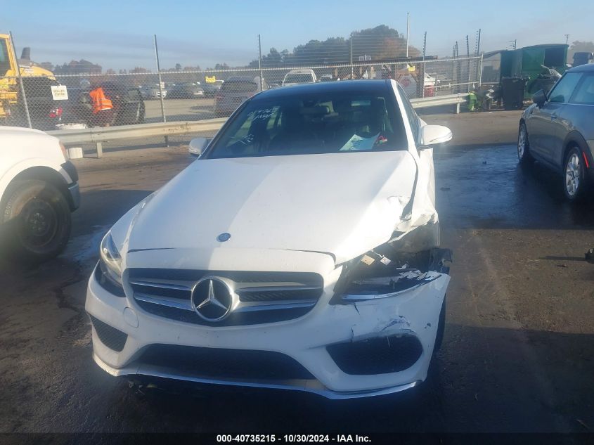 2015 Mercedes-Benz C 300 4Matic/Luxury 4Matic/Sport 4Matic VIN: 55SWF4KB3FU019763 Lot: 40735215