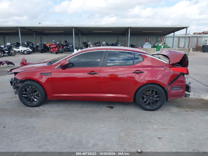 2011 Kia Optima Lx VIN: KNAGM4A73B5081519 Lot: 40735223