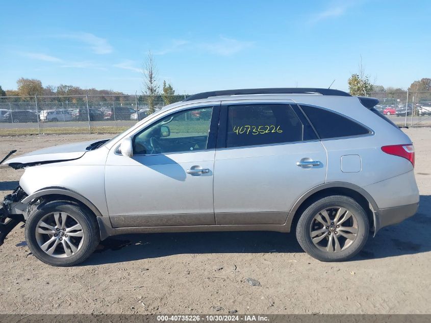 2012 Hyundai Veracruz Limited VIN: KM8NUDCC5CU200775 Lot: 40735226