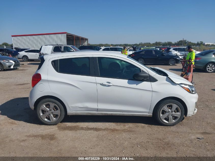 2020 Chevrolet Spark Fwd Ls Automatic VIN: KL8CB6SA9LC423686 Lot: 40735229