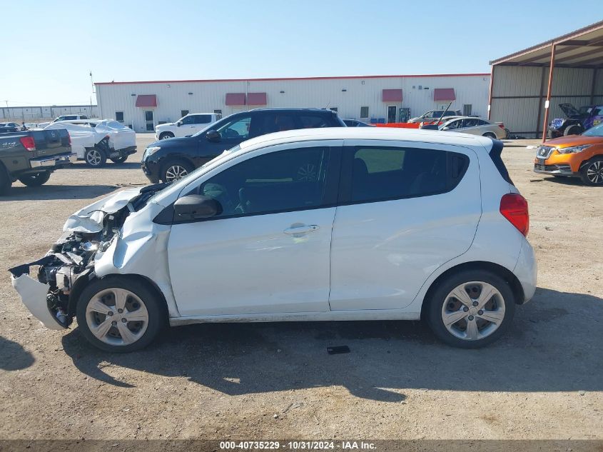 2020 Chevrolet Spark Fwd Ls Automatic VIN: KL8CB6SA9LC423686 Lot: 40735229