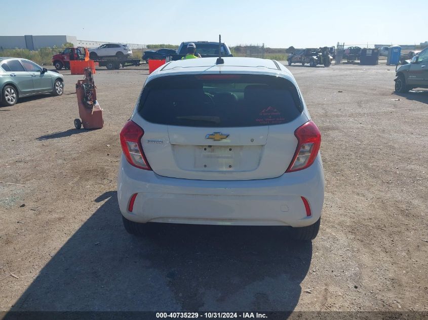 2020 Chevrolet Spark Fwd Ls Automatic VIN: KL8CB6SA9LC423686 Lot: 40735229