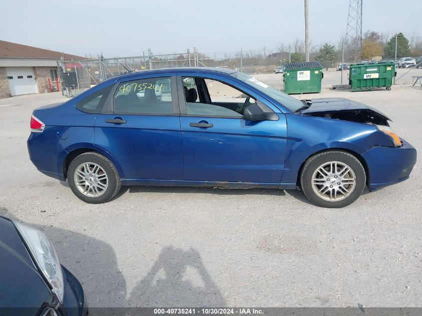 2009 Ford Focus Se VIN: 1FAHP35NX9W114947 Lot: 40735241