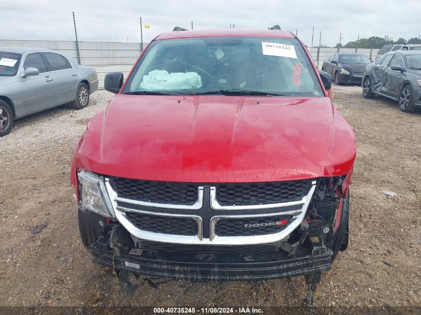 2018 Dodge Journey Se VIN: 3C4PDCAB6JT273534 Lot: 40735245