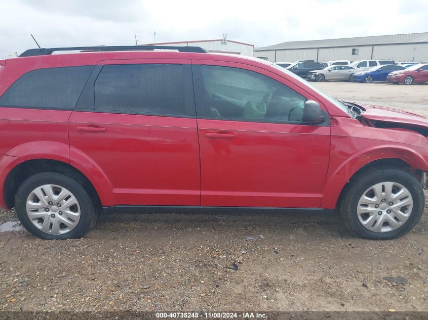 2018 Dodge Journey Se VIN: 3C4PDCAB6JT273534 Lot: 40735245