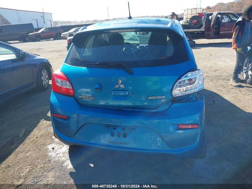 2019 Mitsubishi Mirage Se VIN: ML32A4HJXKH000671 Lot: 40735248