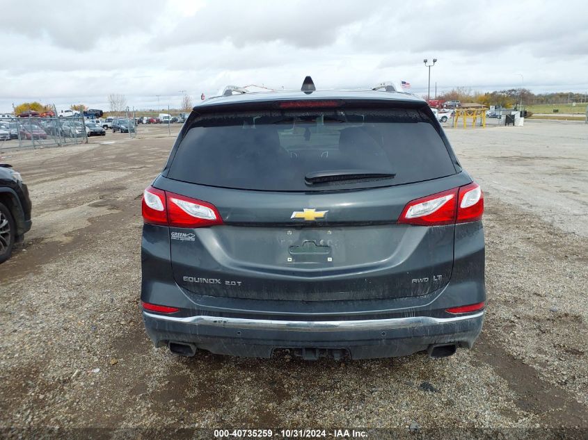 2018 Chevrolet Equinox Lt VIN: 3GNAXTEX1JL298500 Lot: 40735259