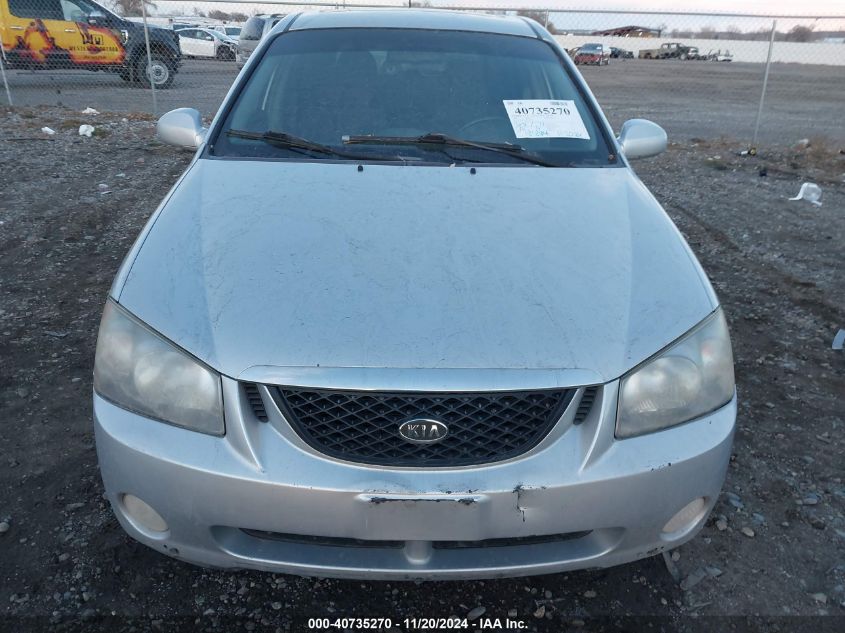 2005 Kia Spectra5 VIN: KNAFE161655149182 Lot: 40735270