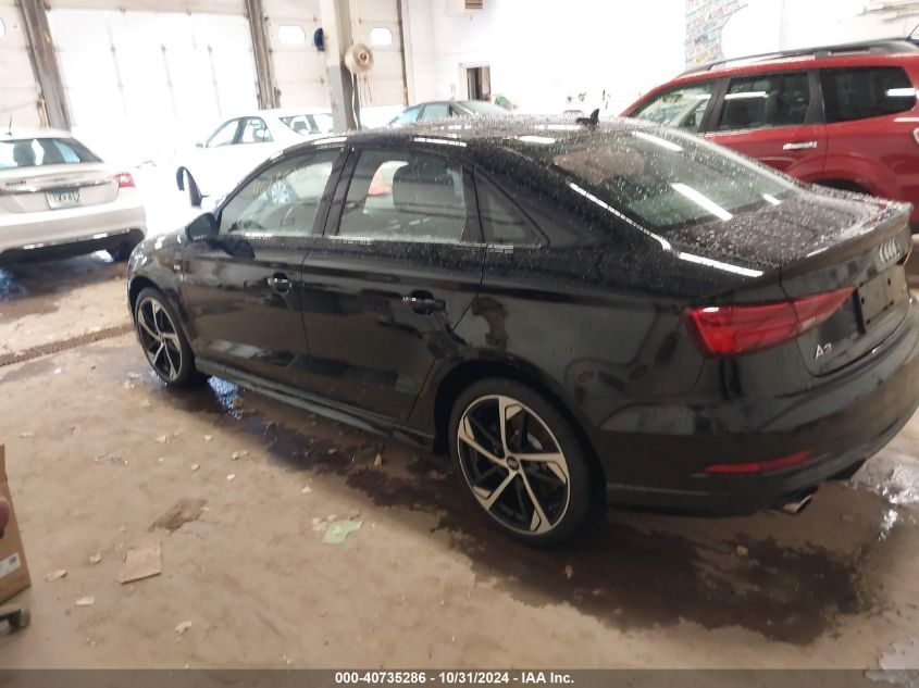 2020 Audi A3 Premium 45 Tfsi S Line Quattro S Tronic VIN: WAUBEGFFXLA049510 Lot: 40735286