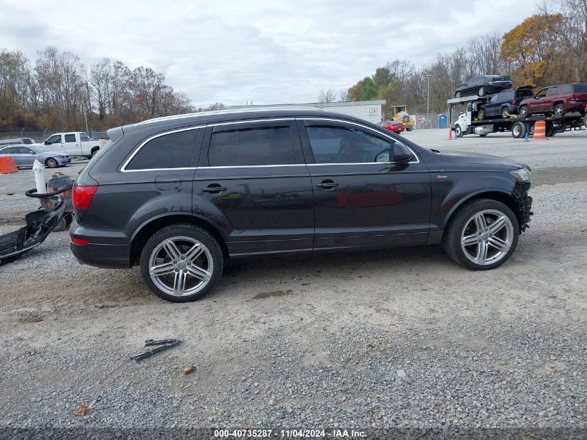 2013 Audi Q7 3.0T S Line Prestige VIN: WA1DGAFE8DD005915 Lot: 40735287