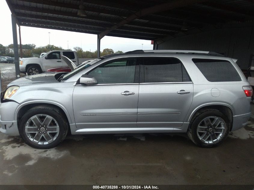 2012 GMC Acadia Denali VIN: 1GKKRTED5CJ251143 Lot: 40735288