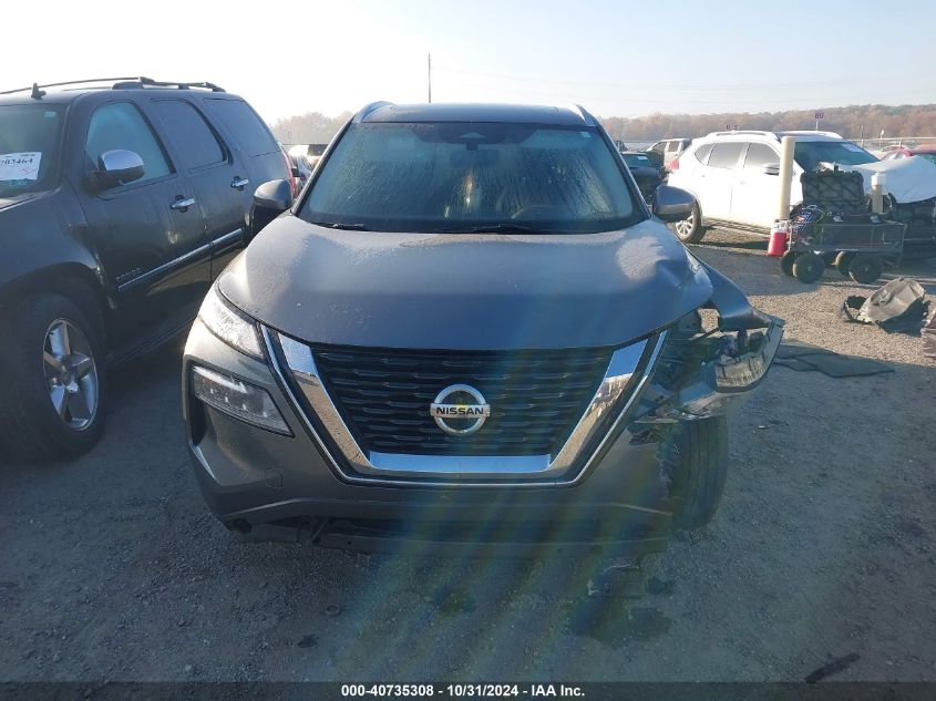 2021 Nissan Rogue Sv Intelligent Awd VIN: JN8AT3BB8MW201406 Lot: 40735308