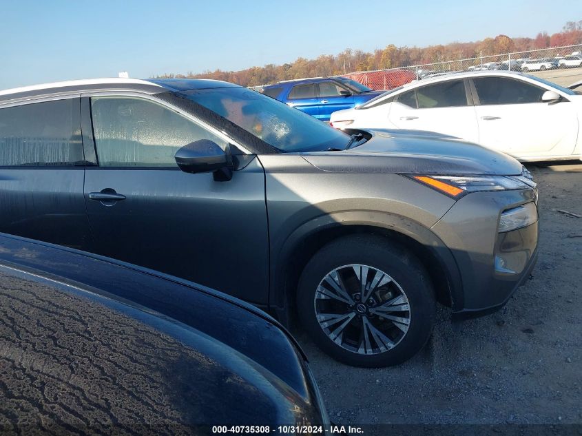 2021 Nissan Rogue Sv Intelligent Awd VIN: JN8AT3BB8MW201406 Lot: 40735308