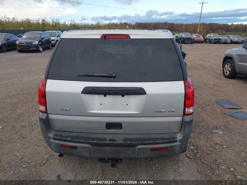 2003 Saturn Vue V6 VIN: 5GZCZ63B83S857306 Lot: 40735331