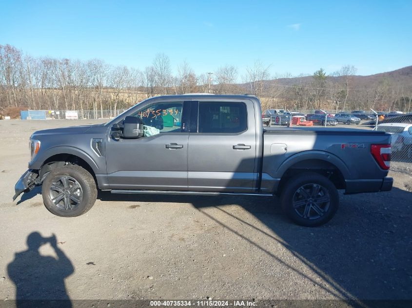 2023 Ford F-150 Lariat VIN: 1FTFW1E8XPFB39332 Lot: 40735334