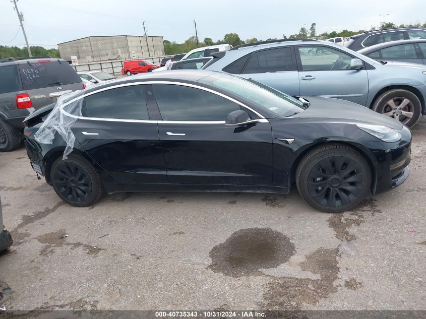 2018 Tesla Model 3 Long Range/Mid Range VIN: 5YJ3E1EA9JF157440 Lot: 40735343