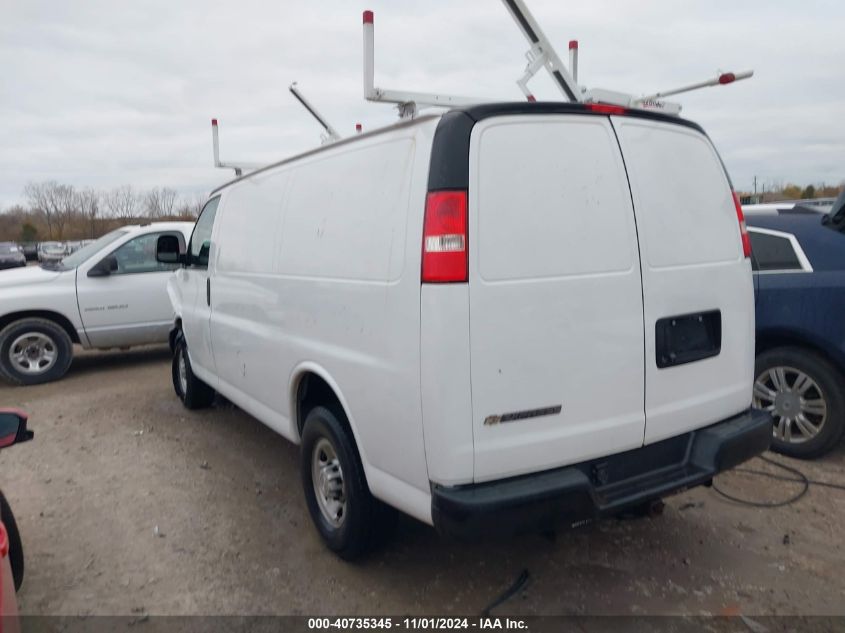 2019 Chevrolet Express 2500 Work Van VIN: 1GCWGAFG7K1274955 Lot: 40735345