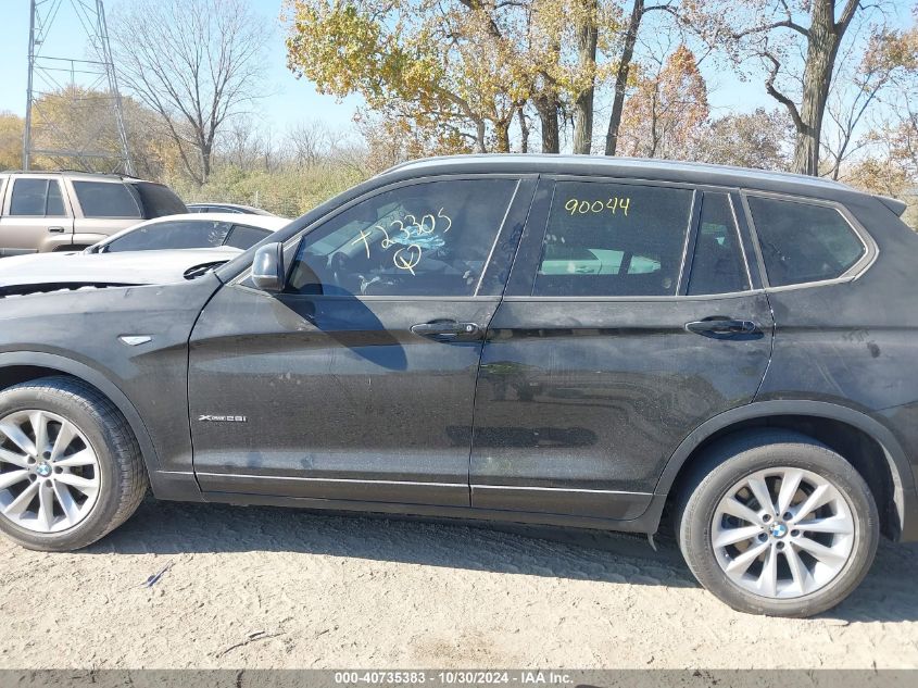 2017 BMW X3 xDrive28I VIN: 5UXWX9C3XH0T23305 Lot: 40735383