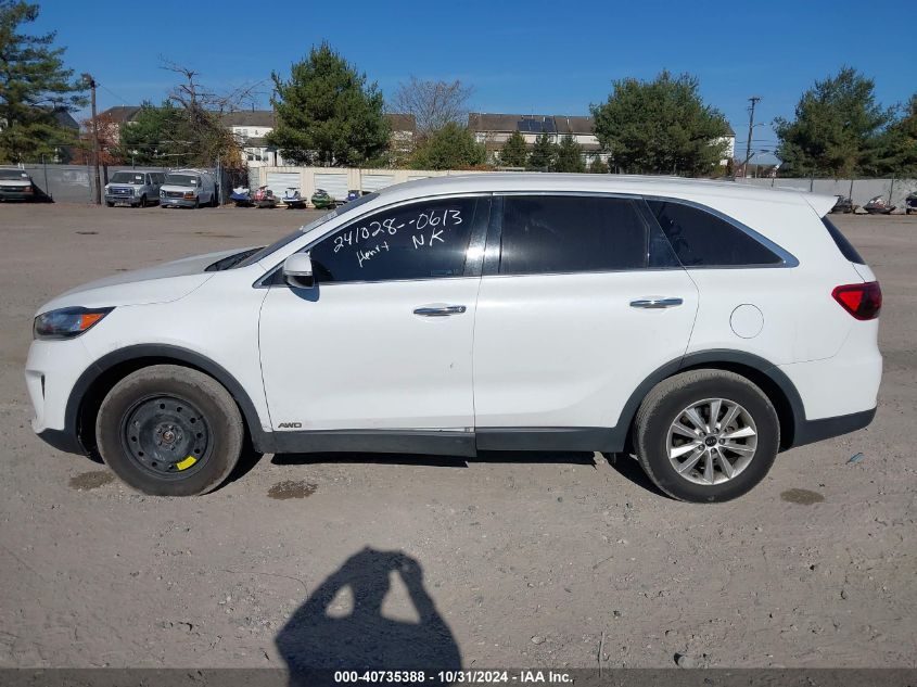 VIN 5XYPGDA53LG620819 2020 KIA Sorento, 3.3L Lx no.13