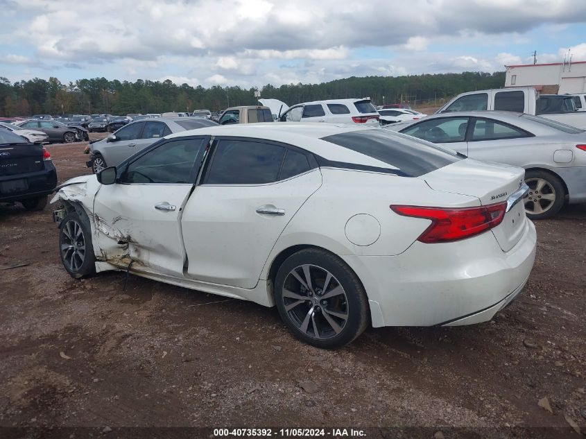 2018 Nissan Maxima 3.5 S VIN: 1N4AA6AP7JC389452 Lot: 40735392