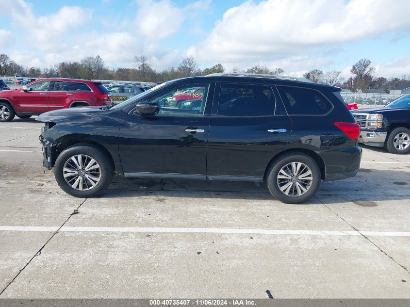 2018 Nissan Pathfinder Sv VIN: 5N1DR2MM7JC662802 Lot: 40735407