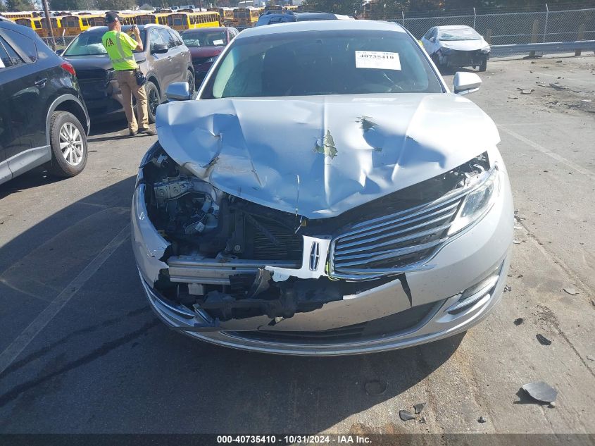 2015 Lincoln Mkz VIN: 3LN6L2GK5FR615989 Lot: 40735410